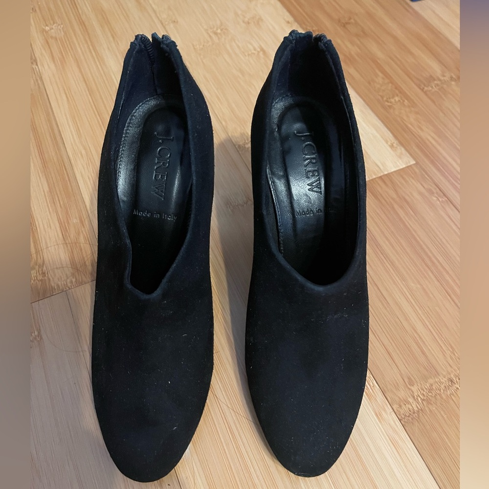 J. Crew Women's Black Ankle Booties